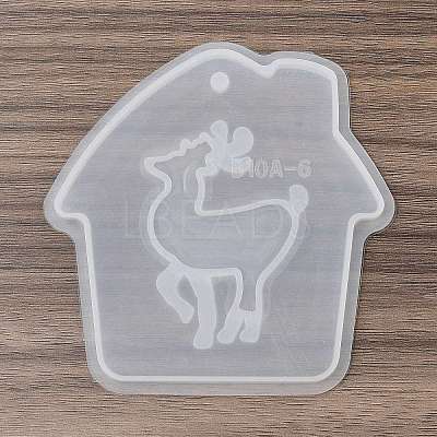 Christmas Theme DIY Silicone Pendant Molds SIMO-G007-01E-1