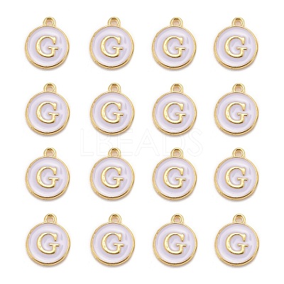 Golden Plated Alloy Charms ENAM-S118-01G-1