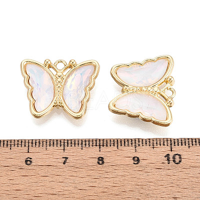 Alloy Glass Pendants GLAA-T023-41KCG-01-1