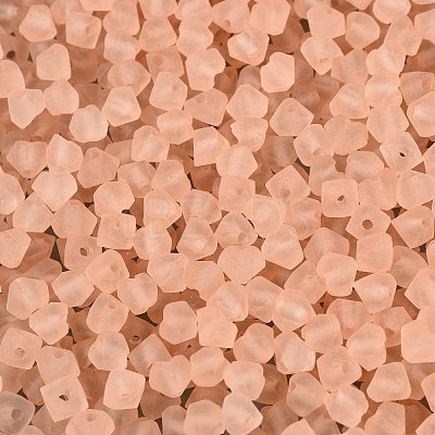 FGB Frosted Transparent Glass Seed Beads SEED-N013-03A-03-1