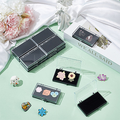 Plastic Box with Flocking Blister CON-WH0106-11A-1