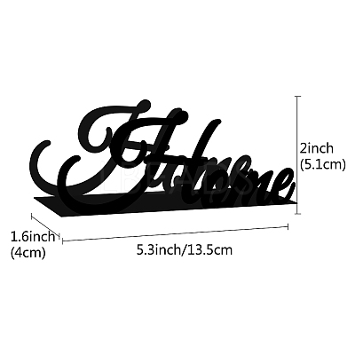 Iron Napkin Holder DJEW-WH0020-015-1