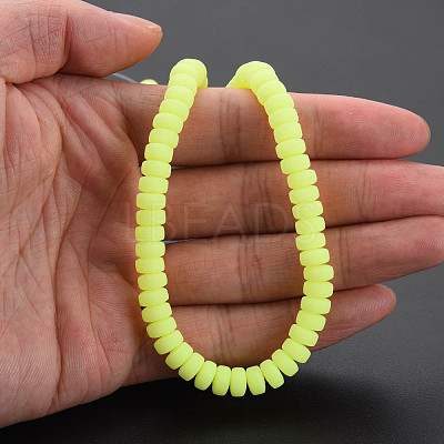Handmade Polymer Clay Beads Strands CLAY-N008-207-1
