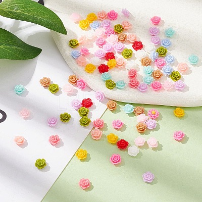 Opaque Resin Cabochons RESI-CJC0012-26J-1