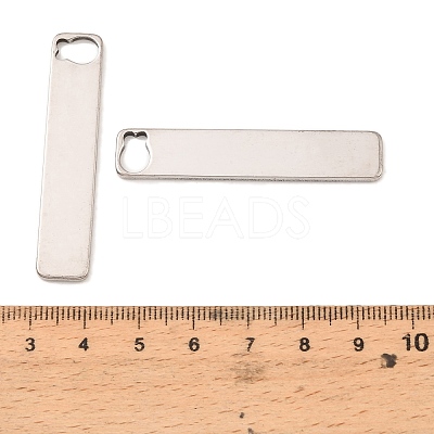 201 Stainless Steel Big Pendants SA-CBAE507-01D-P-1