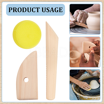 DIY Clay Ceramic Craft Jewerly Tool Kit AJEW-BC0006-66-1
