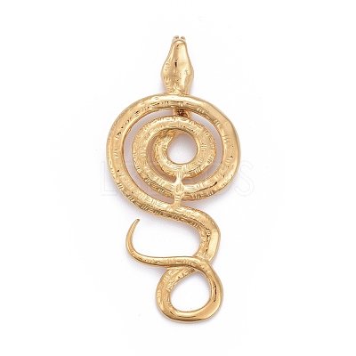 304 Stainless Steel Big Pendants STAS-K103-11G-1
