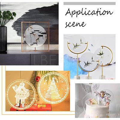 Transparent Acrylic Display Base OACR-NB0001-04-1