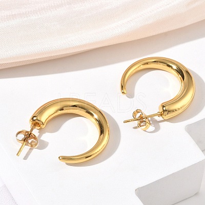 304 Stainless Steel Stud Earrings SA-CBA46AF-12G-1