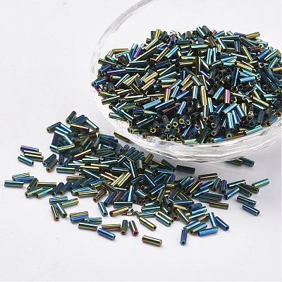 Glass Bugle Beads SEED-E001-9mm-85-1