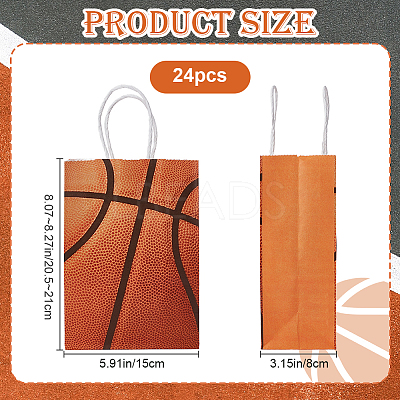 Rectangle Paper Gift Bags with Handle ABAG-WH20001-10C-1