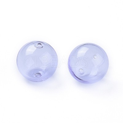 Handmade Blown Glass Beads X-BLOW-T001-32B-04-1