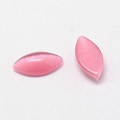 Cat Eye Cabochons CE-J004-5x10mm-08-1