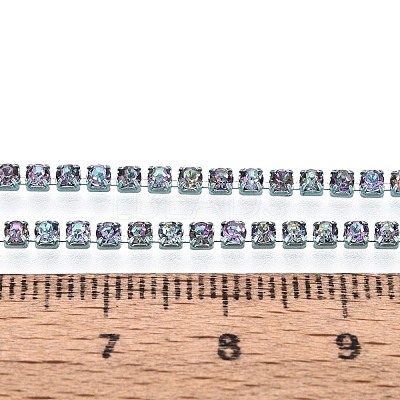 Iron Rhinestone Cup Chains CH-N005-05C-1
