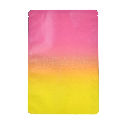 Two Tone Rectangle Plastic Zip Top Gift Bags OPP-C003-01D-01-1