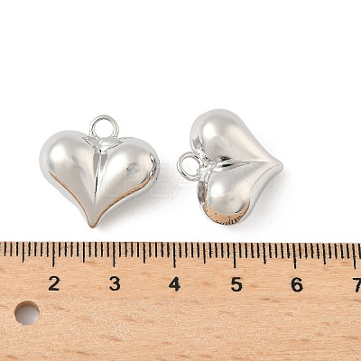 Heart Brass Pendants KK-M327-02D-P-1