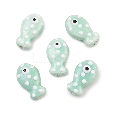 Handmade Porcelain Beads PORC-B009-03C-1