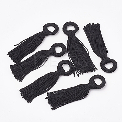 Polyester Tassel Big Pendant Decorations X-FIND-S274-01-1