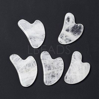 Natural Quartz Crystal Gua Sha Boards LS-G-S336-57K-1