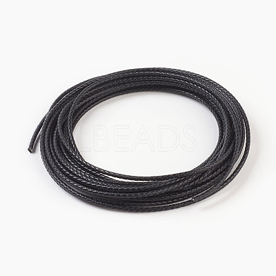 Braided Leather Cord with Core WL-F009-B02-4mm-1