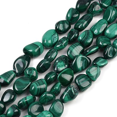 Natural Malachite Beads Strands G-L493-42A-1