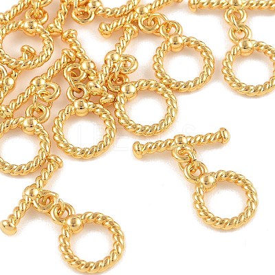 SHEGRACE Brass Toggle Clasps XGR0121G-156G-1