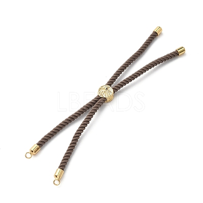Cotton Cord Bracelet Making KK-F758-03-06-G-1