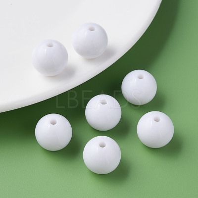 Opaque Acrylic Beads X-MACR-S370-C16mm-01-1