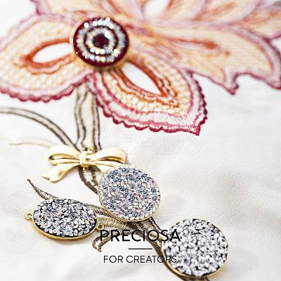 Preciosa&reg Crystal Hotfix Flatback Stones Y-PRC-HSS8-30020-200-1