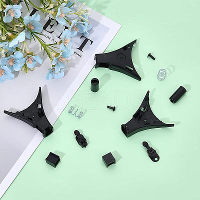DIY Tie Clips Hardware Fastener for Clip On Tie FIND-CA0006-14-1