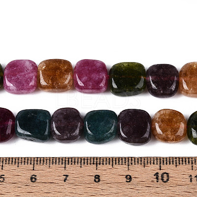 Natural White Jade Beads Strands G-N354-01A-01-1