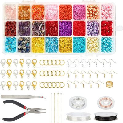 DIY Jewelry Set Making Kits DIY-NB0001-58-1