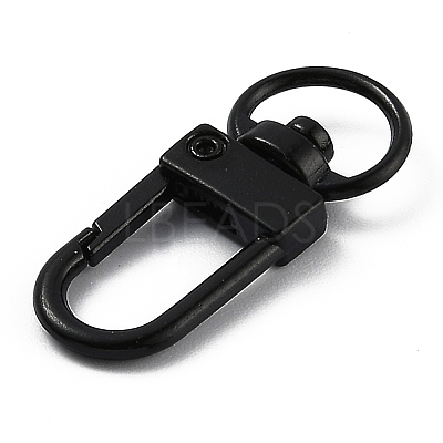 Zinc Alloy Baking Paint Swivel Snap Hooks Clasps PALLOY-H194-A14-1