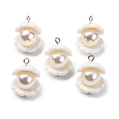 Opaque Resin Pendants LS-RESI-P043-01P-07-1