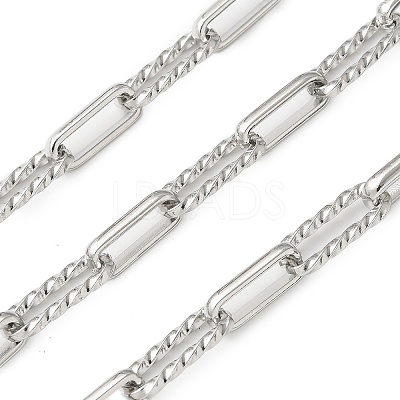 304 Stainless Steel Link Chains CHS-Z004-15P-1