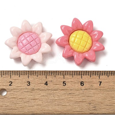 Sunflower Resin Decoden Cabochons RESI-Q231-07-1