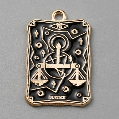Alloy Enamel Pendants ENAM-WH0064-24H-1