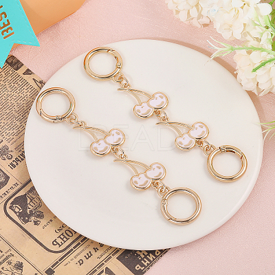 Zinc Alloy Chain Link Purse Strap Extenders AJEW-WH0479-46A-1