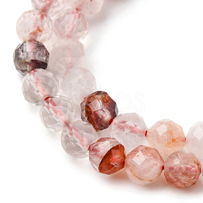 Natural Ferruginous Quartz Beads Strands G-B142-A01-4mm-1