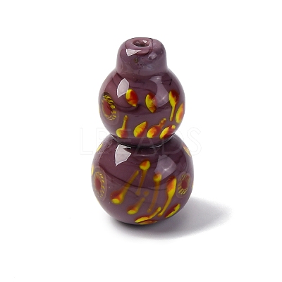 Handmade Lampwork Beads LAMP-Q005-08I-1