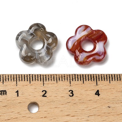 Handmade Lampwork European Beads LAMP-F039-01-1