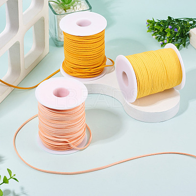 3 Rolls 3 Colors Faux Suede Cord LW-TA0001-07-1