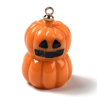 Halloween Theme Opaque Resin Pendants CRES-B005-01-1