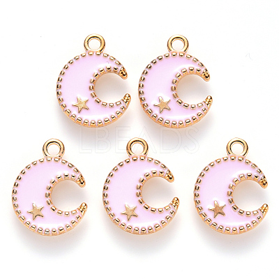 Alloy Enamel Pendants X-ENAM-S121-063A-1