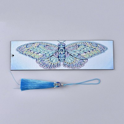 DIY Diamond Painting Stickers Kits For Bookmark Making DIY-R076-005-1