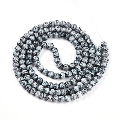 Baking Paint Glass Beads X1-DGLA-N003-6mm-A06-1