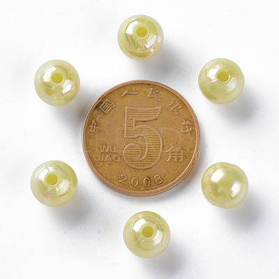 Opaque Acrylic Beads MACR-S370-D8mm-A10-1