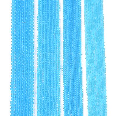 Transparent Glass Beads Strands EGLA-A044-T4mm-MD08-1