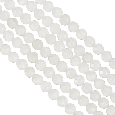 2 Strands Natural White Moonstone Beads Strands G-OC0004-42-1