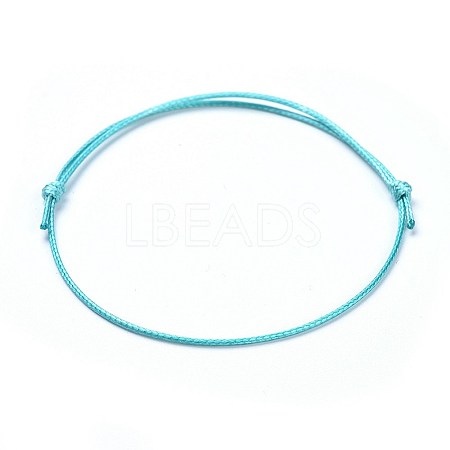 Eco-Friendly Korean Waxed Polyester Cord Bracelet Making BJEW-JB04256-10-1
